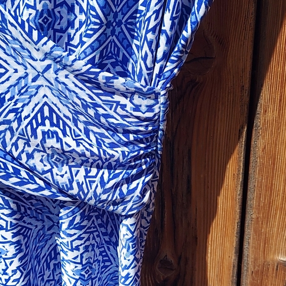 Lava Blue printed dress - Picture 3 of 11